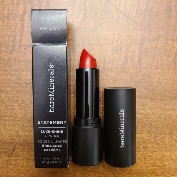BareMinerals Statement Luxe-Shine Lipstick - Srsly Red - Picture 2 of 2